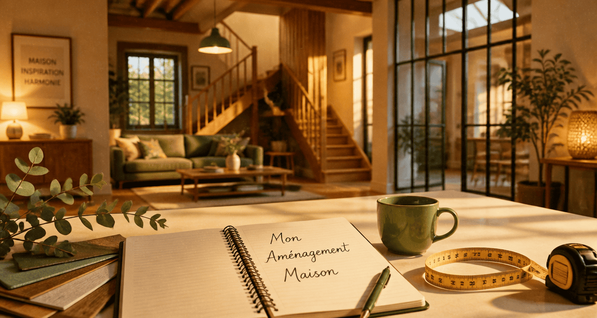 mon amenagement maison salon bois verriere