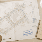 plan de récolement réseaux enterrés sur bureau technique