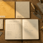 Prix enduit m2 échantillons outils devis