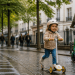 trottinette ou patinette enfant adulte rue