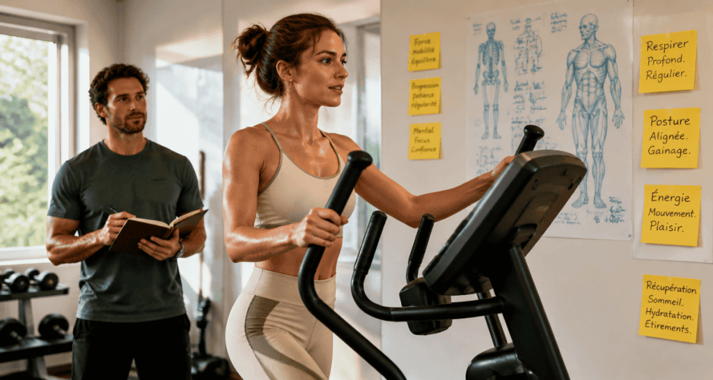 Vélo elliptique avis kiné femme effort