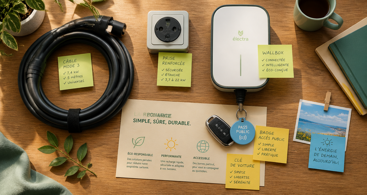comment brancher une voiture electrique recharge options