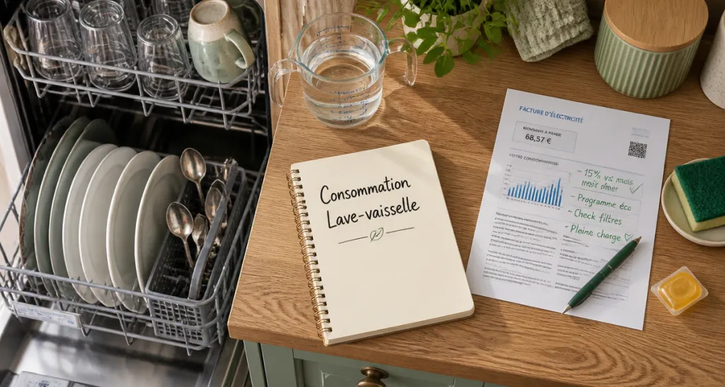 consommation lave vaisselle vaisselle propre facture