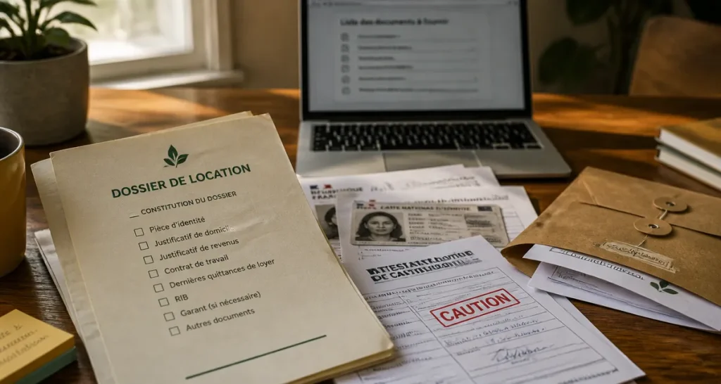 Dossier pour location garant : liste documents et pièces à fournir