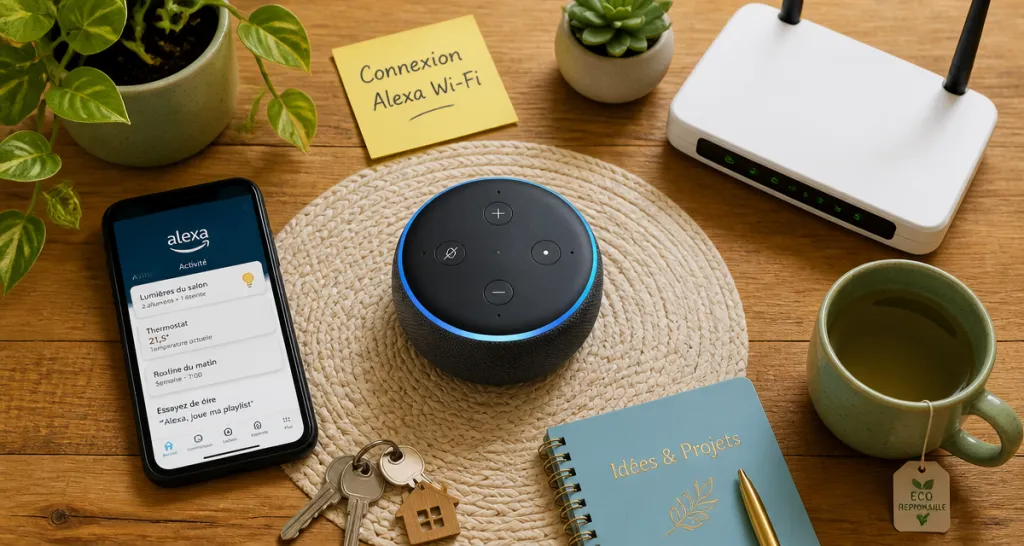 je n'arrive pas a connecter alexa au wifi image