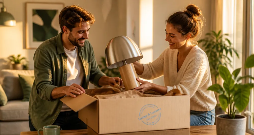 lampe et lumière avis déballage luminaire