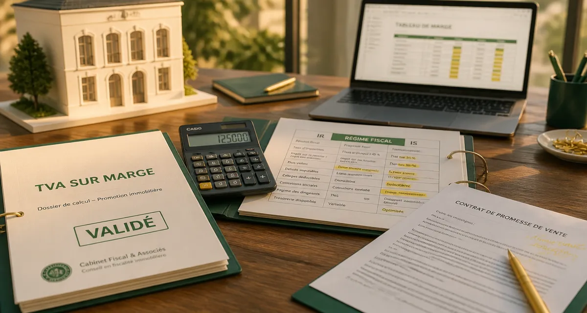 Marchand de bien fiscalité : dossier TVA sur marge et calculs immobiliers