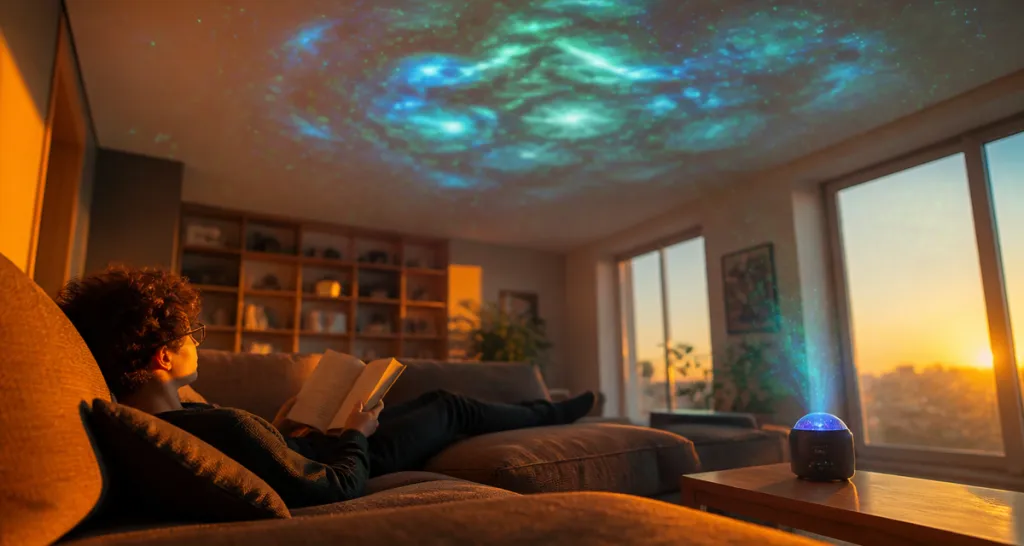 meilleur projecteur ciel étoilé adulte diffusant nébuleuses plafond salon