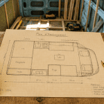 plan amenager un fourgon sur table avec outils