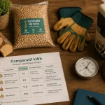 Quel est le chauffage le moins cher ? Bois à moins de 10 ct/kWh