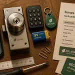 Serrure connectée prix : budget et sécurité pour porte d’entrée