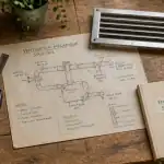 ventilation mecanique sous sol établi schéma