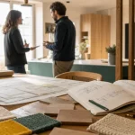 architecte d'intérieur angers : rénovation et agencement sur mesure, cuisine lumineuse