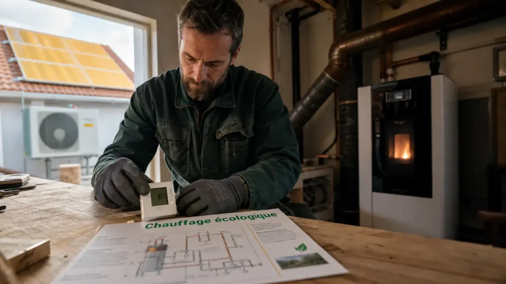 Chauffage écologique : bois, solaire, pompe à chaleur, lequel choisir selon votre logement ?