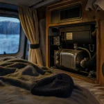 Chauffage pour van sans électricité : diesel pour l’hiver dans un van