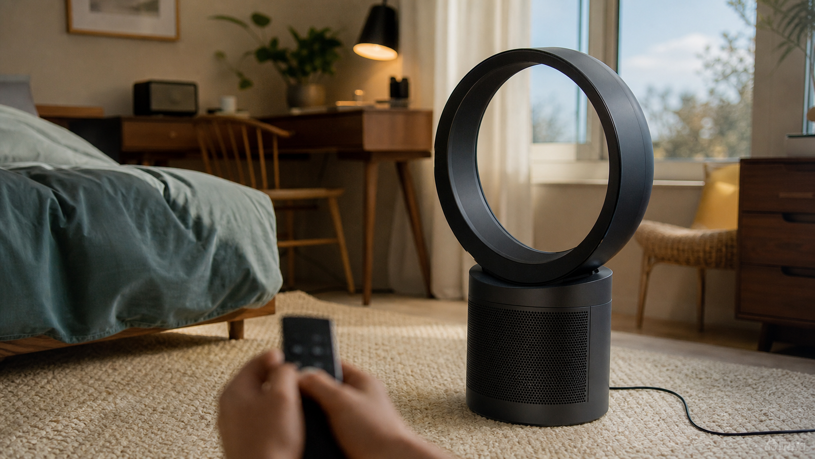 Climatiseur Dyson froid avis : purificateur sans pales en chambre