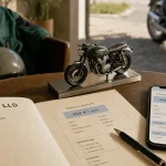 Moto en lld sans apport : budget mensuel planifié