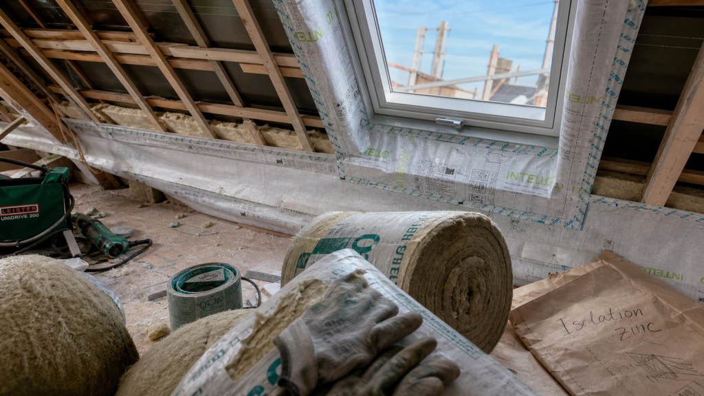 Toiture zinc isolation : lame d’air ventilée et membrane pare-vapeur