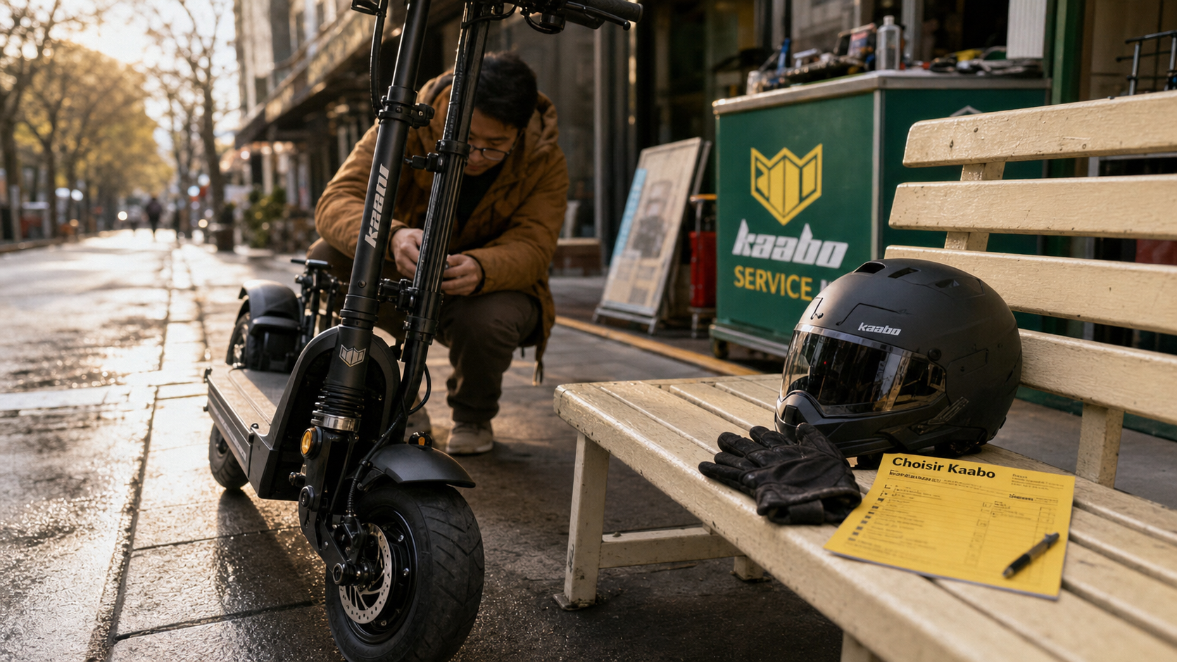 Trottinette électrique kaabo urbaine : choix Mantis, Urban ou Wolf King