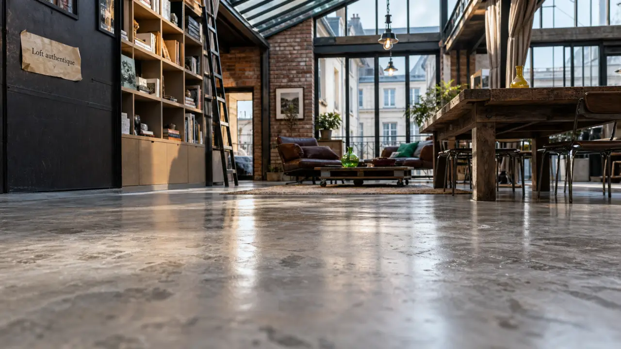Définition d un loft : ancien local transformé, grands volumes, briques et verrière