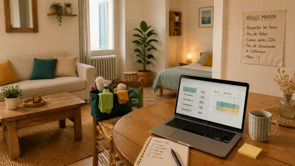 Devenir hôte Airbnb : rentable si votre logement attire, que vos tarifs suivent et que la gestion tient la route