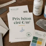 Prix du béton ciré au m2 : devis, support, pose et finition