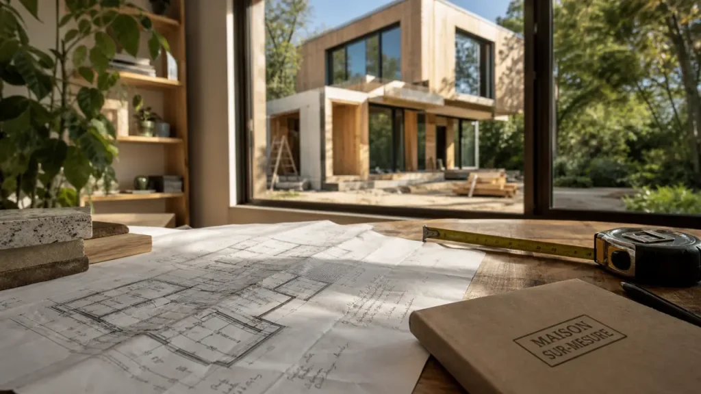 Maison d’architecte : définition, plans uniques, terrain et prix à anticiper