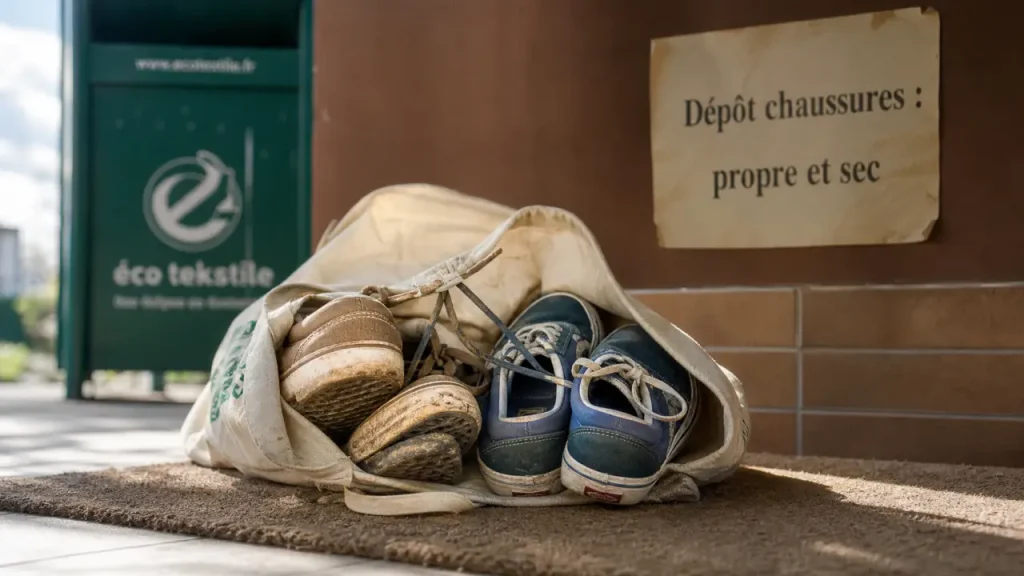 Recycler ses chaussures : réparer, donner ou déposer selon leur état