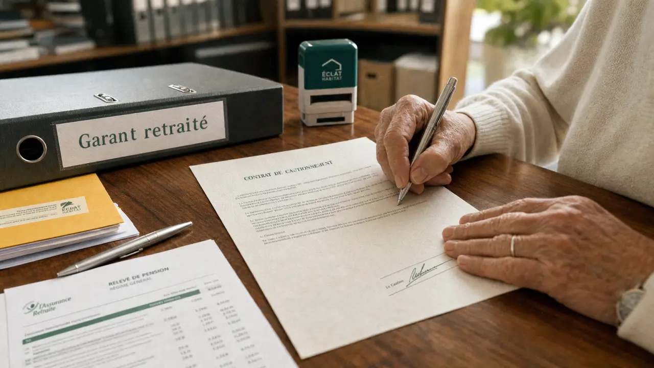 Un retraité signe une caution : un retraité peut il se porter garant pour une location