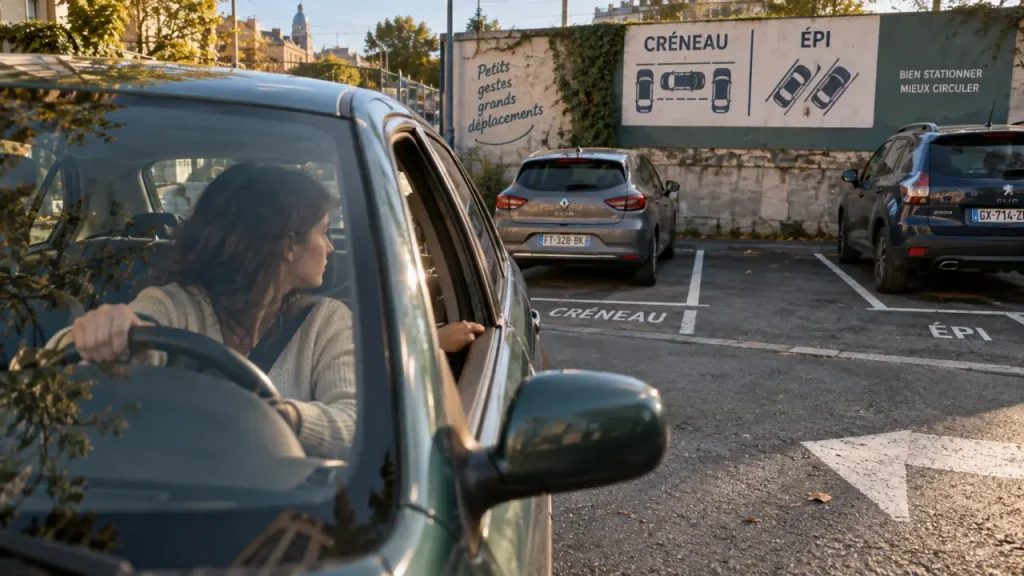 Créneau, bataille ou épi : quelle manœuvre choisir et quelles règles respecter ?