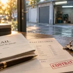 Location garage entre particulier : contrat et état des lieux