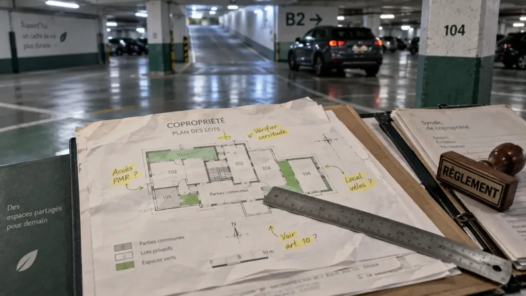 Jurisprudence en copropriété : le règlement du parking tranche souvent le litige