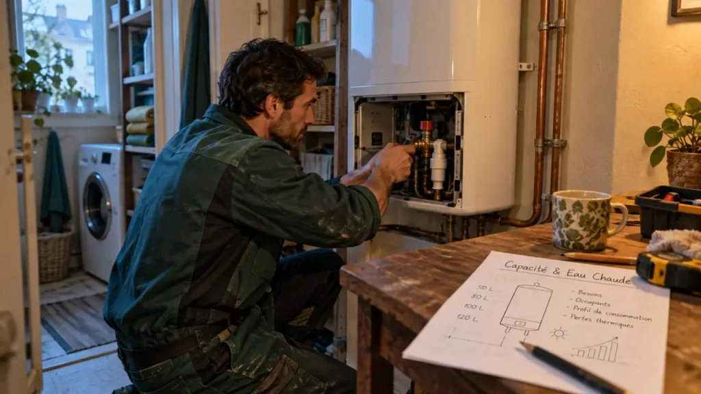 Quel est le meilleur chauffe-eau électrique : bon volume, bon emplacement ou économies ?